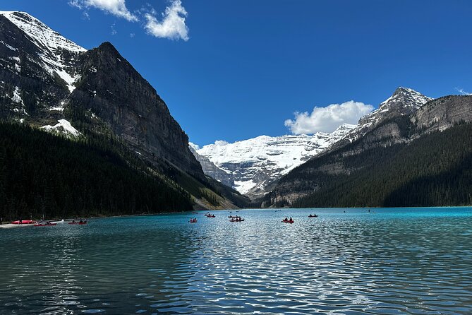Calgary/Banff: Gondola, Upper Hot Spring, Bow Fall & Top 3 Lakes - Banff town gives the day a needed change of pace