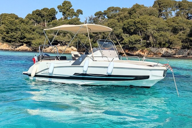 Cannes Relaxation evening in the Lerins Islands Private boat - Sunset, sunbeds, and an easy aperitif