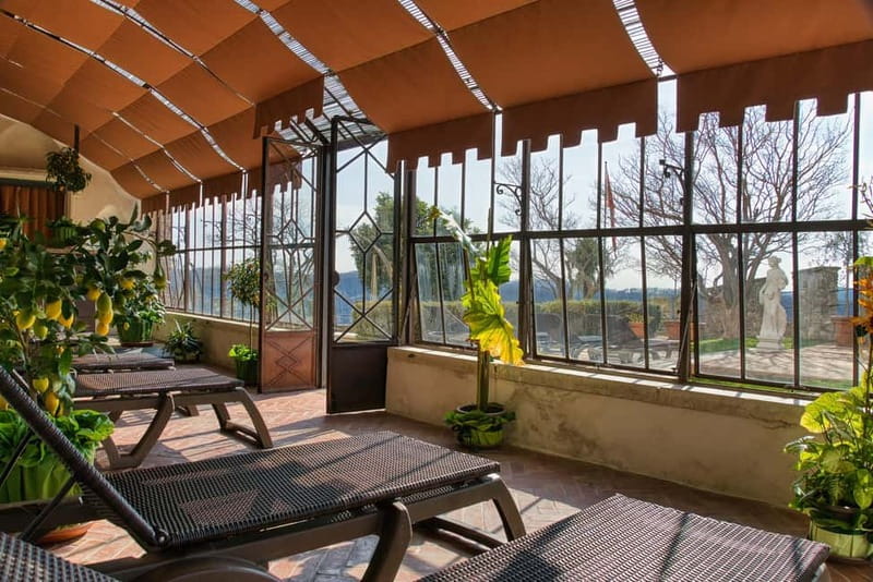 CastelBrando: Relax at a Spa inside an ancient castle - Saunas inside medieval cryptoporticos