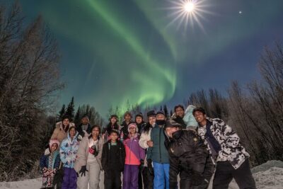 Chena Hot Springs plus Aurora Chase Tour