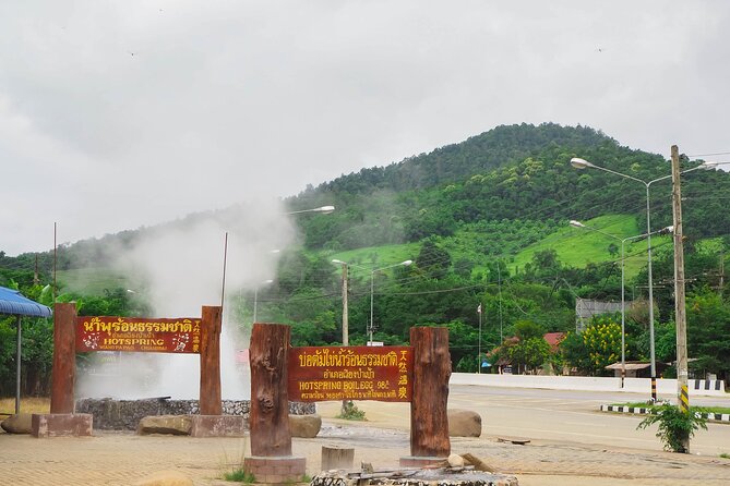 Chiang Rai Wonders: White, Blue & Red Temples and Hot Spring - Mae Kachan Hot Spring gives the morning a gentle start