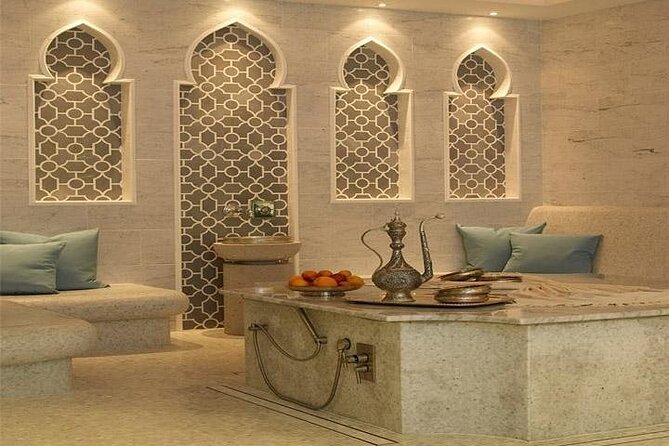 Classic Turkish Bath in Amman - Changing into the hammam dress