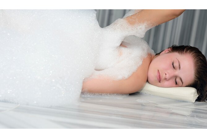 Classical Turkish Bath - The scrub on heated marble