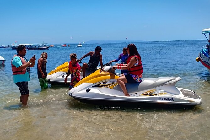 Combinnation package Bali Jetski Water Sport & Luxury Spa - Riding at Tanjung Benoa with an instructor