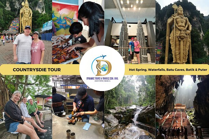 Countryside Tour Waterfall, Hot Springs & Batu Caves With Lunch - Royal Selangor: pewter with a working side