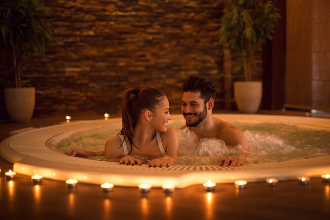 Couples massage with private jacuzzi, cup of cava and SPA entry at Eurotel - The spa facilities before and after treatment