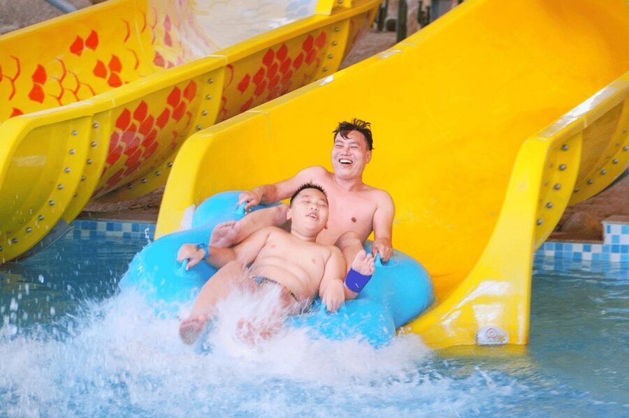 Da Nang: Mikazuki Water Park 365 with Onsen E-Ticket - Key points before you go