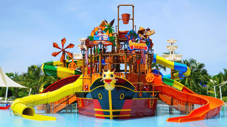 Da Nang: Mikazuki Water Park 365 with Onsen E-Ticket - The hot pool and onsen bring the pace down