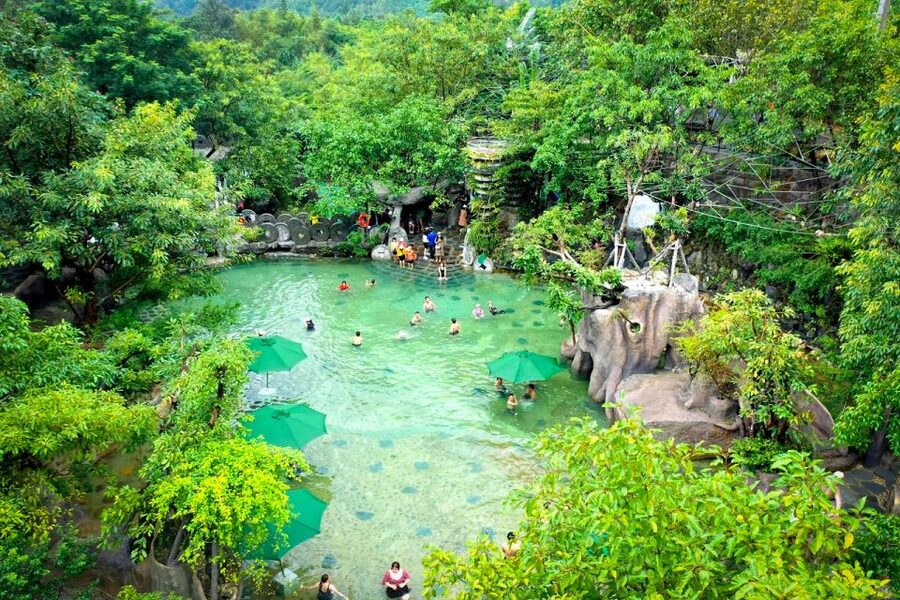 Da Nang: Than Tai Hot Spring Park E-Ticket - Water Park and lazy river timing