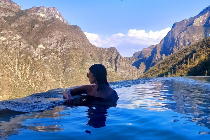 Day trip to Grutas Tolantongo Hot Springs - Pools, suspension bridge, and photo stops