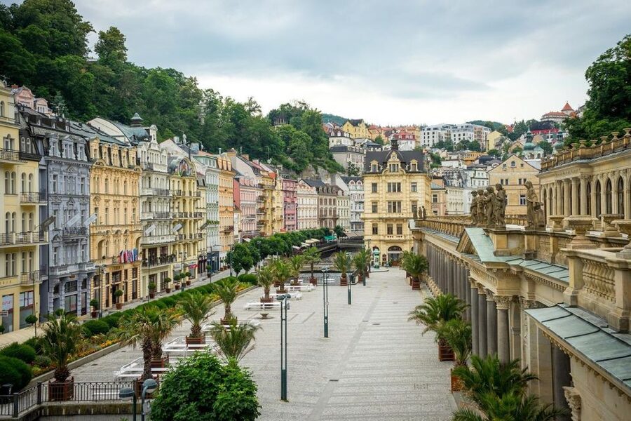 Daytrip from Prague to Karlovy Vary (Hot Springs Area) - Becherovka at the Jan Becher Museum
