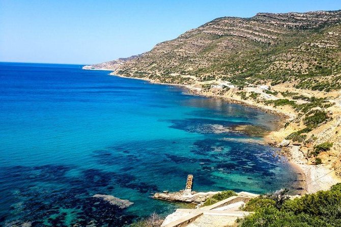 DayTrip to KORBOUS Thalasso-Thermal Bath & Spectacular SEA Cliffs - Seafood by the Mediterranean