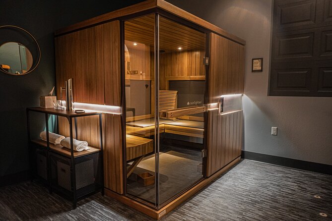 Denver Beer Spa: Colorado's Most Unique Spa Experience For Two - Infrared sauna, rain shower, and the order that works best