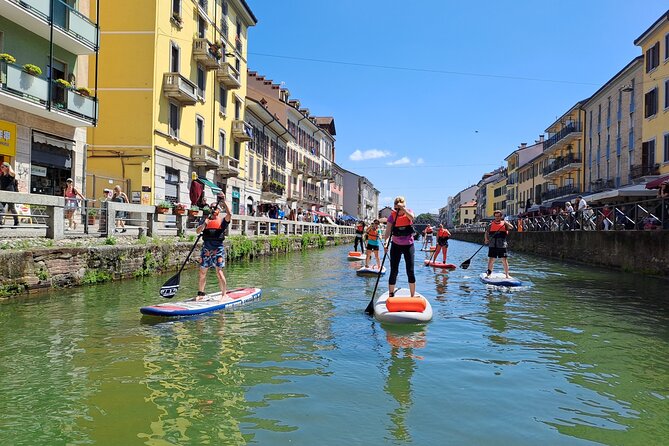 Discover Milan's Navigli by SUP: a wellness experience - Water quality and the fear of dark water