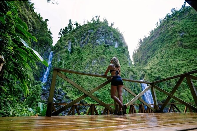 Dominica Hot Springs Waterfalls & Titou Gorge Treasures - Screw’s Sulphur Spa: warm water first