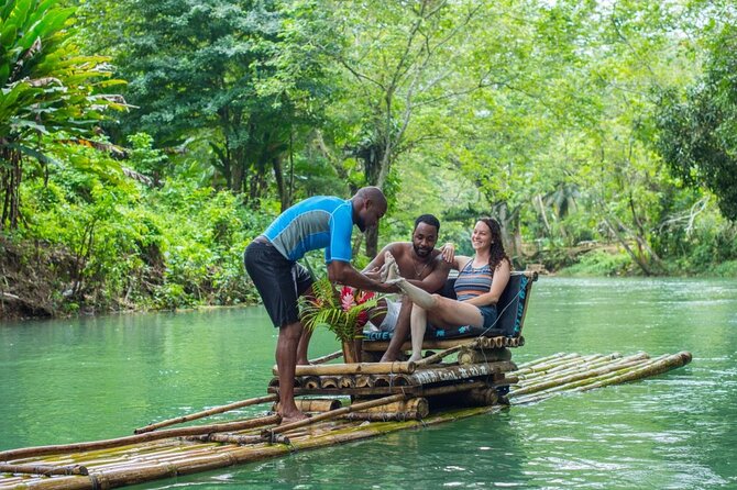 Dunn's River Falls + Bamboo Rafting With Limestone Foot Massage - Who will enjoy this combination most