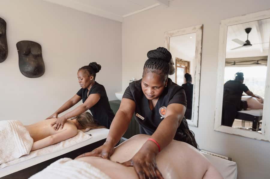 Durban: All-in-one Luxury Spa Package at Gwahumbe Game & Spa - Two-course lunch with wine or a soft drink