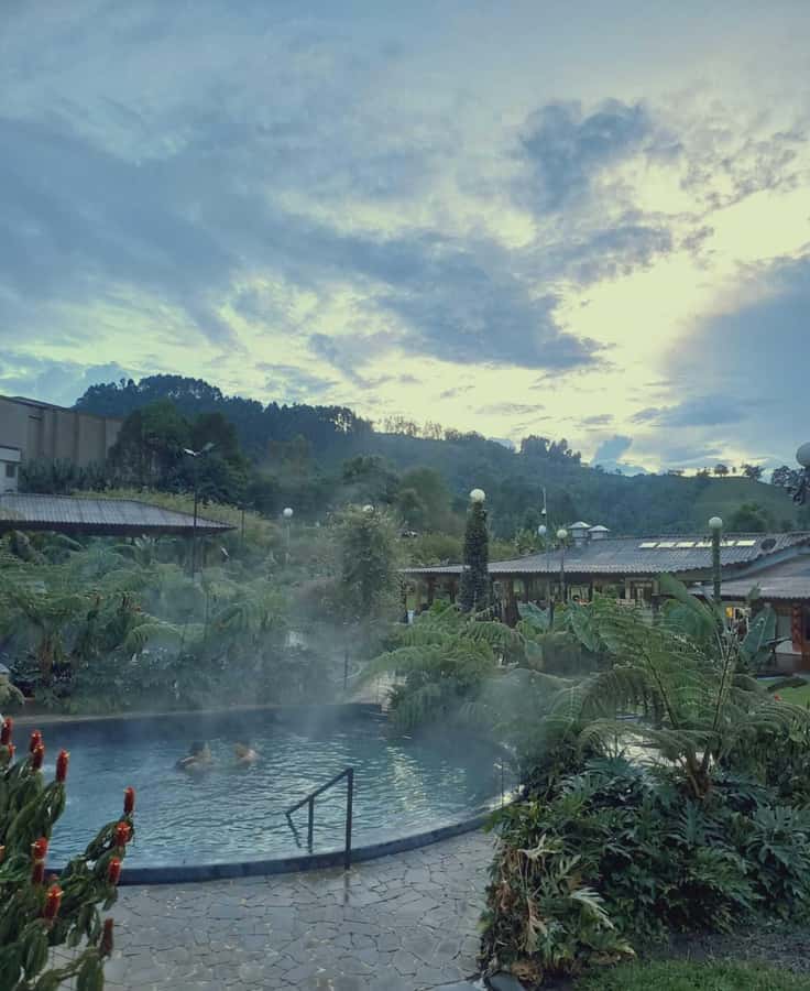 El Otoño Hot Springs Trip - Arriving at Hotel Termales El Otoño