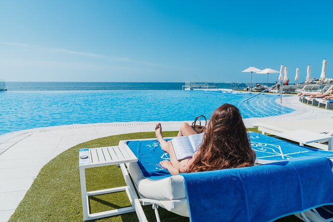 Entire Day Ticket at Perchel Beach Club with Spa Circuit - Lunch at La Arrocería, Nami Sushi Bar, or Oxean Bar