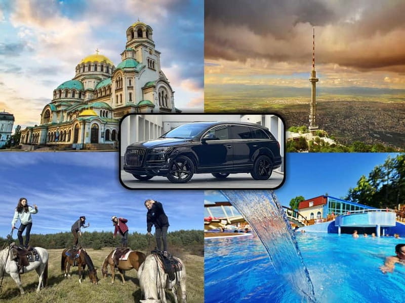 ✨Experience Sofia - nature, history, horse riding and SPA✨ - Looking down on Sofia from Kopitoto