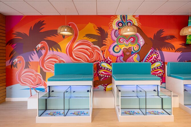 Fish, Fun & Feet – Caribbean’s Largest Fish Spa Experience! - A Fish Pedicure With a Bahamian Party Feel