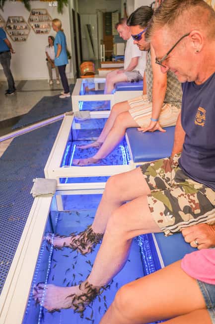 Foot care experience and Fish Spa Playa Fañabé - The 20-minute foot massage