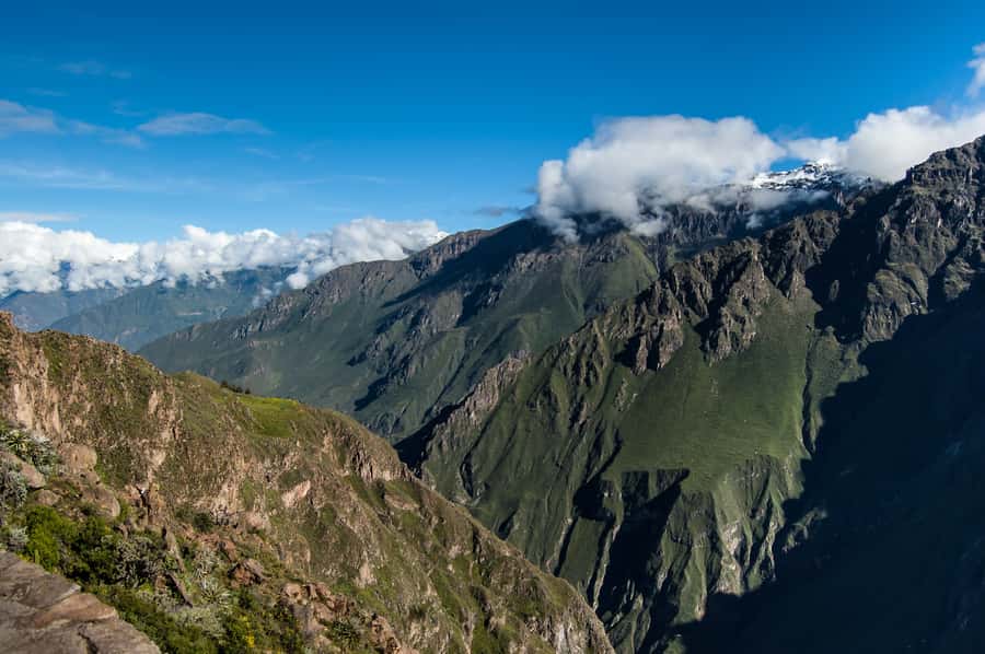 From Arequipa: Colca Canyon & La Calera Thermal Waters - Reaching the Colca Canyon viewpoint