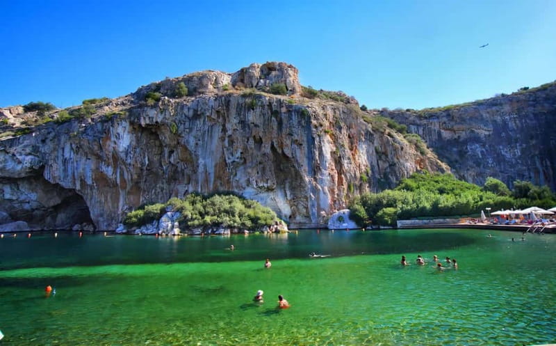 From Athens: Lake Vouliagmeni Spa & Temple of Poseidon Tour - Swimming at Lake Vouliagmeni