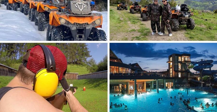 From Krakow: ATV/Snowmobile Ride, Shooting & Hot Springs - The ride south from Krakow