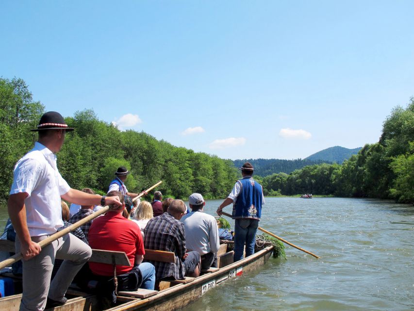 From Krakow: Dunajec River Rafting with Thermal Baths option - The 2.5-hour wooden raft through Dunajec Gorge