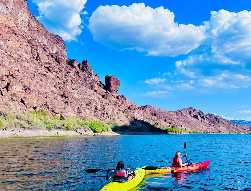 From Las Vegas: Hoover Dam Kayak Trip with 6 Hot Springs - Lunch, timing, and what to bring