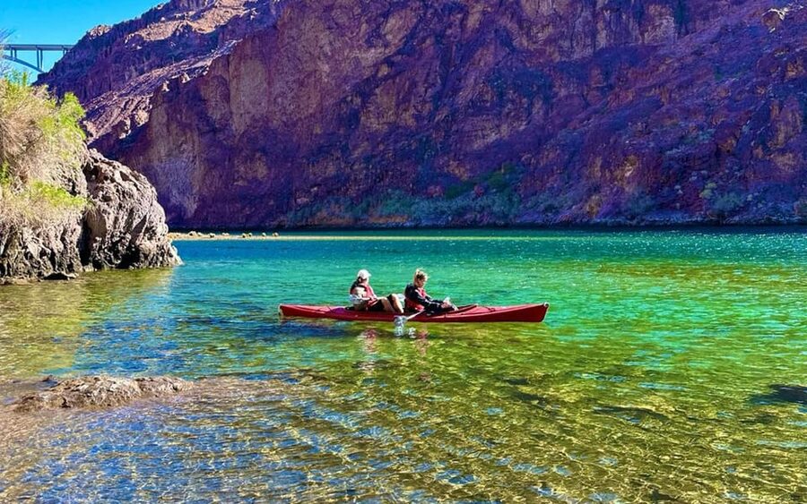 From Las Vegas: Hoover Dam Kayak Trip with 6 Hot Springs - What the $224 price includes
