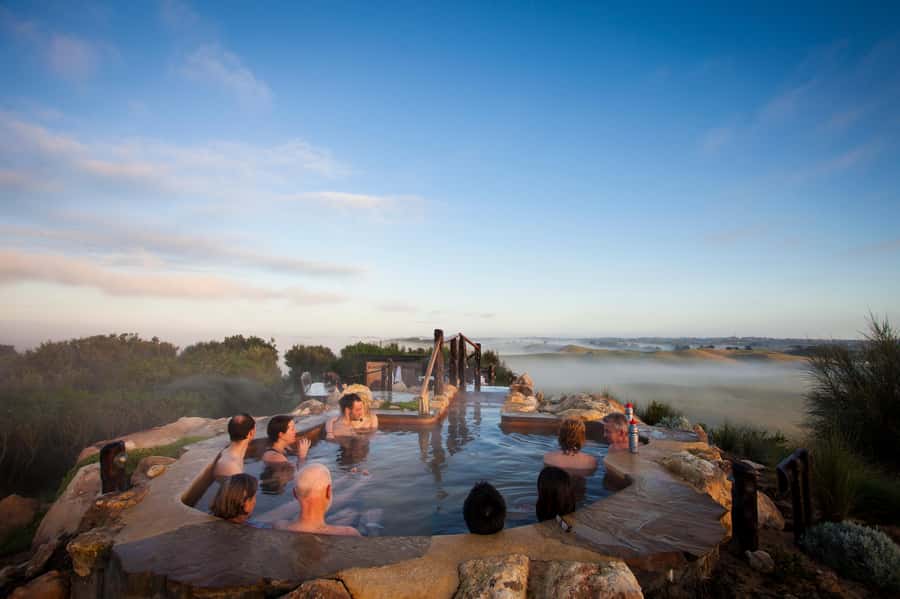 From Melbourne: Peninsula Hot Springs & Bathing Boxes Tour - What the spa includes, and what costs extra