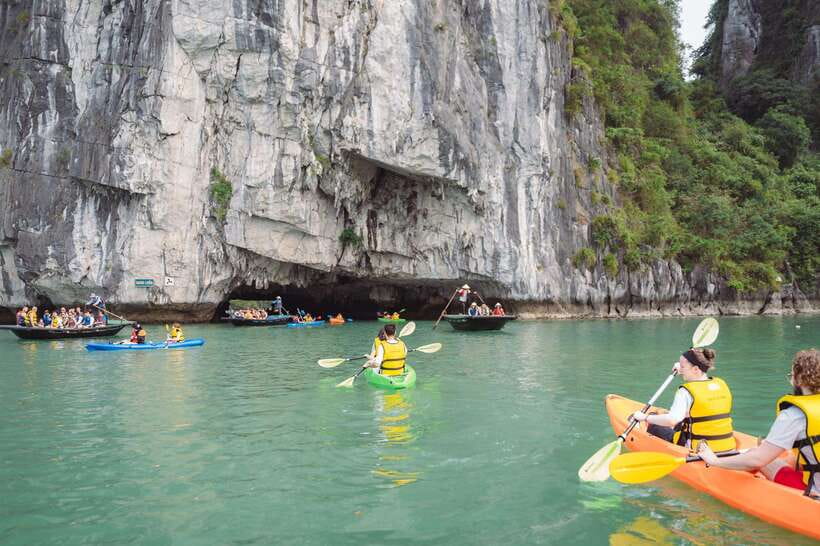 From Ninh Binh:Day Ha Long Bay Premium Cruise-Buffet&Jacuzzi - Sung Sot Cave, Ha Long Bay’s largest cave