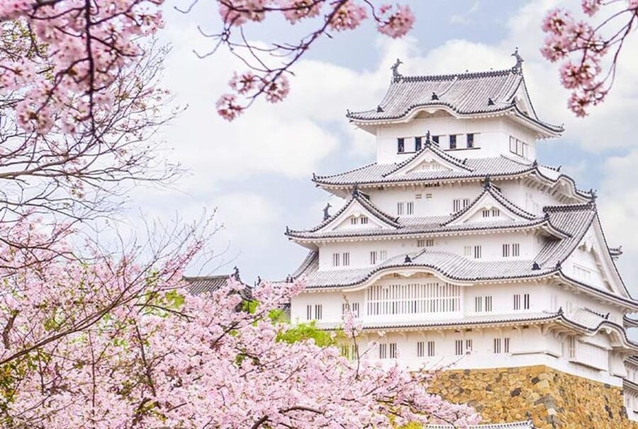 From Osaka: Himeji Castle, Arima Onsen & Mt. Rokko Day Tour - Koko-en, nine gardens beside the castle