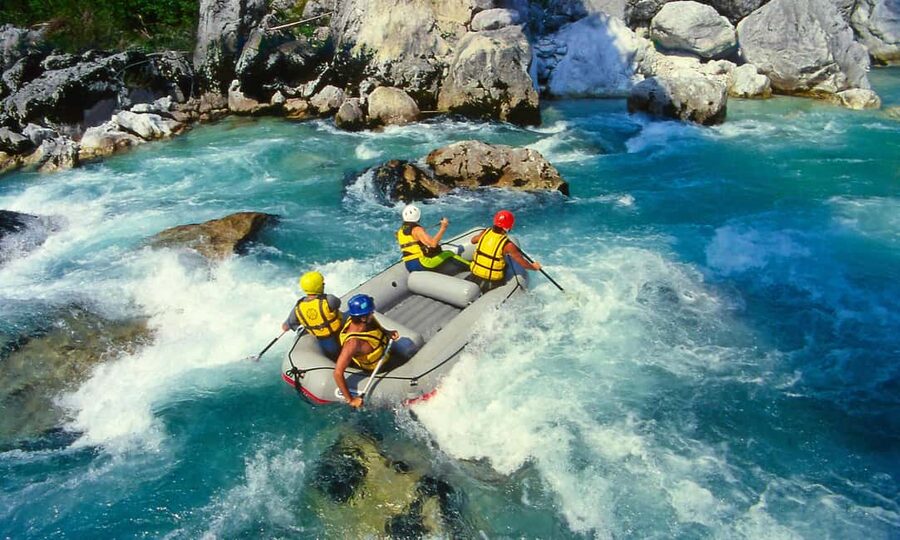 From Permet: Vjosa River Rafting and Benja Thermal Baths - What the Class 2 to 3 rafting feels like