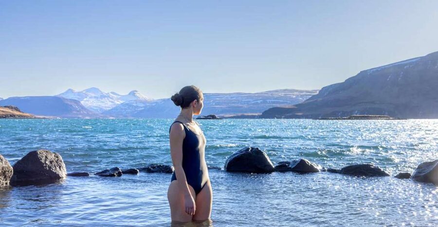 From Reykjavík: Golden Circle Route & Hvammsvik Hot Spring - Gullfoss, where the river drops in two stages