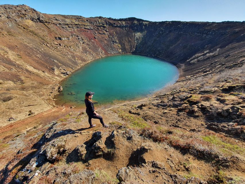 From Reykjavík: Golden Circle Route & Hvammsvik Hot Spring - Strokkur and the Haukadalur geothermal field