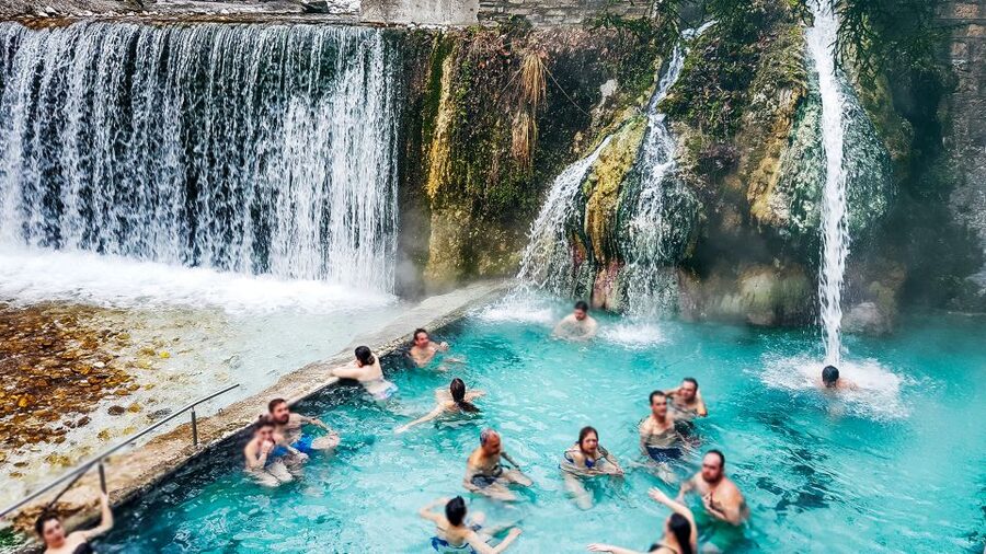 From Thessaloniki: Pozar Thermal Baths and Edessa Day Trip - Transport, guides, and the pace of the day