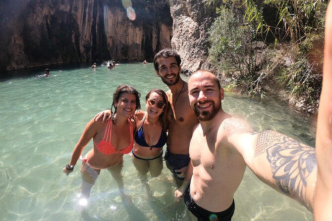 From Valencia: Montanejos Thermal Spring & Girlfriend Waterfall - Guides, group atmosphere, and the social side