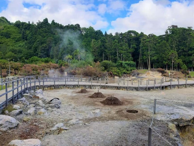 Furnas: Hot Springs, Crater Lake & Geothermal Wonders - Terra Nostra adds a warm-water break