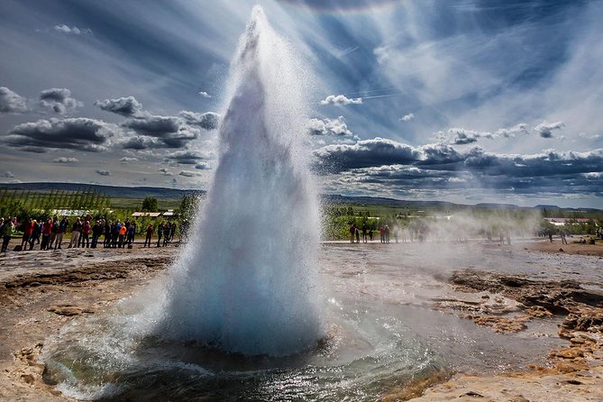 Golden Circle and Sky Lagoon Geothermal Spa Tour from Reykjavik - Four Iceland classics followed by a hot-water finish