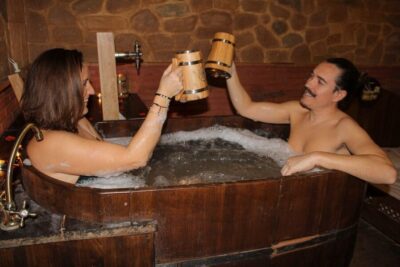 Beer Spa Experience with Tastings and Snacks