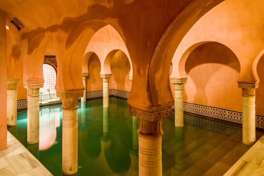 Granada: Hammam Al Ándalus with Massage - The hot, warm, cold, and steam rooms
