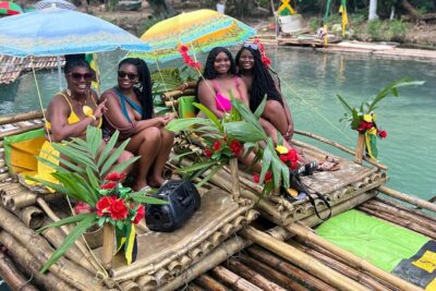 Great River Bamboo Rafting and Limestone Massage from Montego Bay