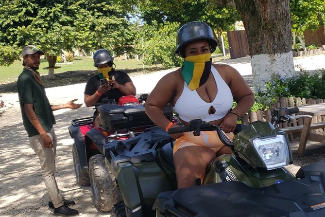 Great River Bamboo Rafting with Limestone Foot Massage and ATV from Montego Bay - Two Jamaican outings in one compact day
