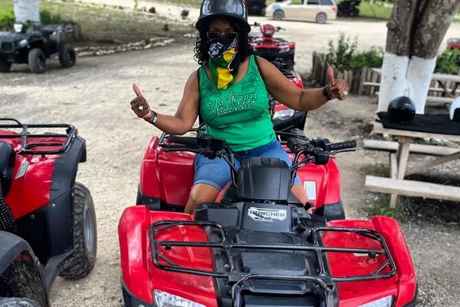 Great River Bamboo Rafting with Limestone Foot Massage and ATV from Montego Bay - Richard, Daniel, and Bobby shape the experience