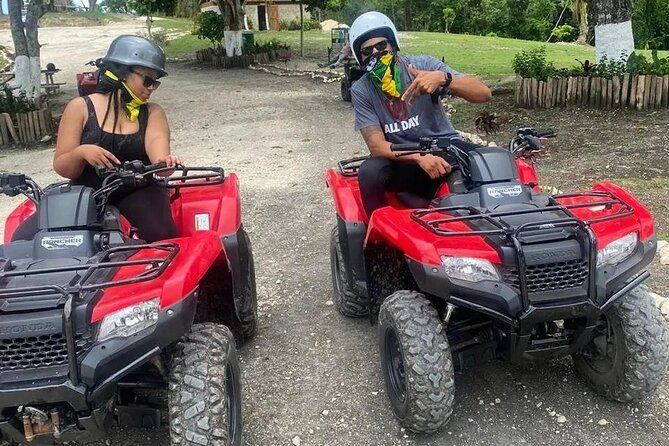 Great River Bamboo Rafting with Limestone Foot Massage and ATV from Montego Bay - Transport, pickup, and private-group advantages