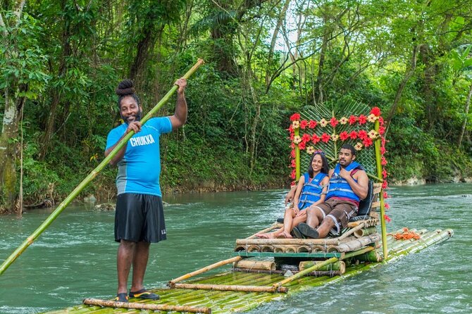 Great River Rafting with Limestone body or Foot Massage - Drinks, music, and the right pace