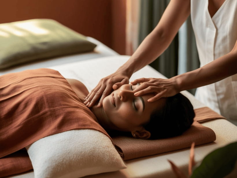 Habarana/Sigiriya: Ayurvedic Full Body Massage - The head massage adds a quieter finish